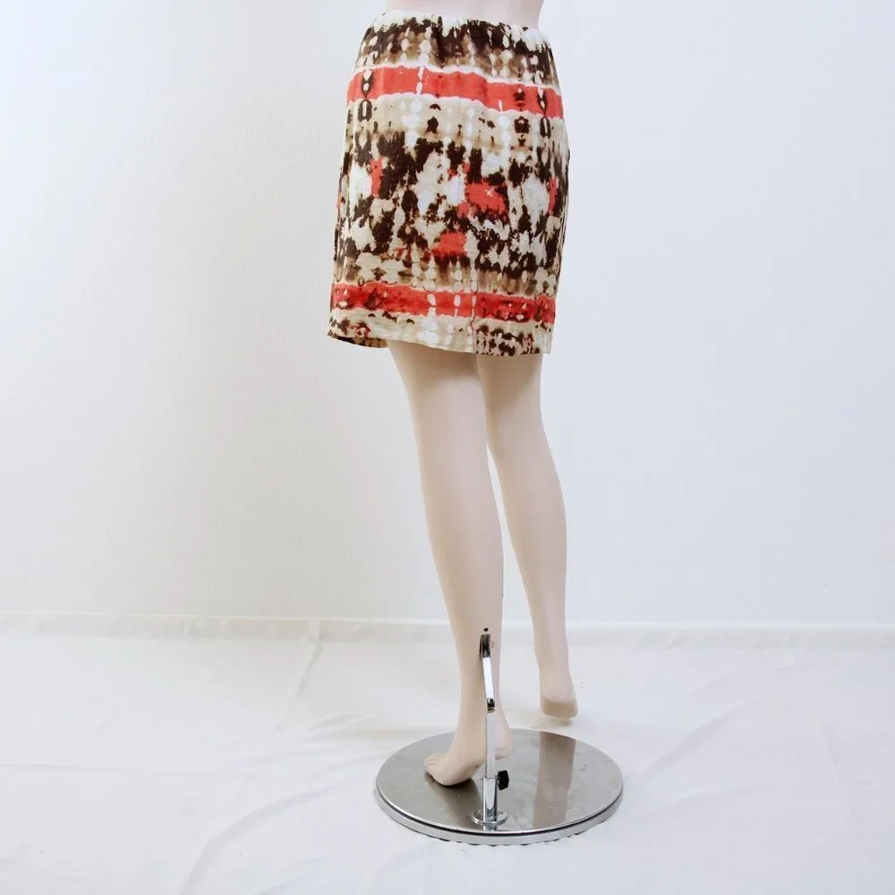 Vince Camuto Tie Dye‎ Sarong Mini Skirt